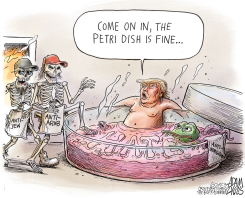 TOXIC POPULISM by Adam Zyglis