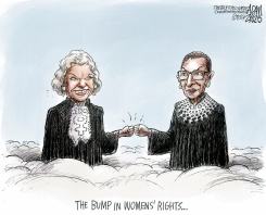RIP SANDRA DAY O'CONNOR by Adam Zyglis