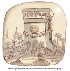 COP28 AND THE OIL INDUSTRY by Peter Kuper