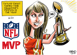 TAYLOR SWIFT NAMED TIME'S PERSON OF THE YEAR by Dave Whamond