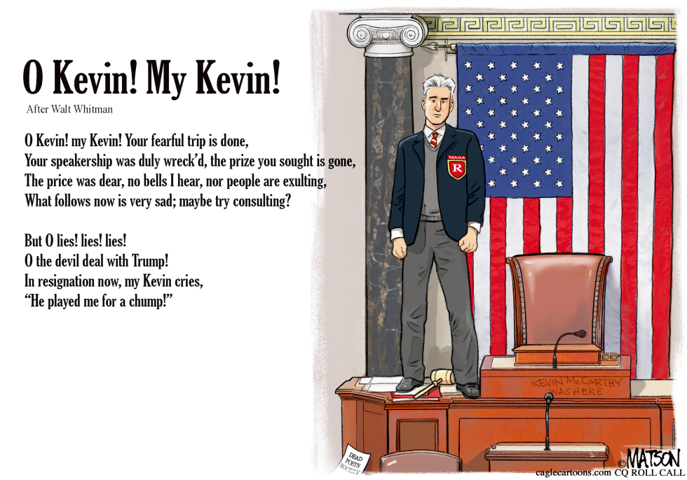 An Ode to Representative Kevin McCarthy