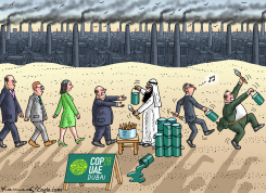 CLIMATE SUMMIT IN DUBAI by Marian Kamensky