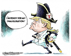 TRUMP DAY ONE DICTATOR by Dave Granlund