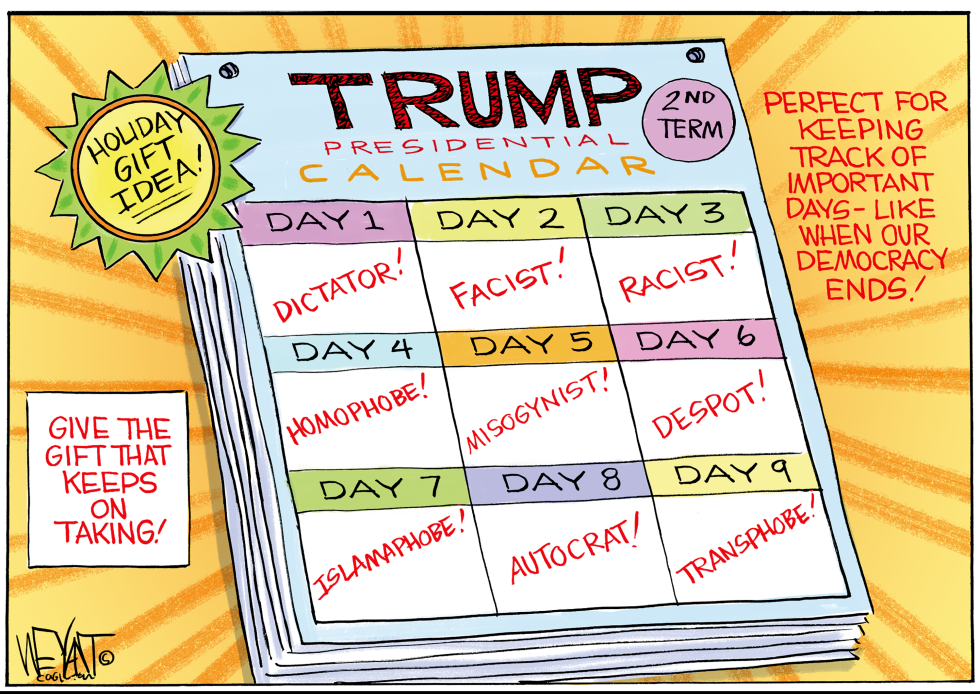 Trump's 2nd Term Presidential Calendar