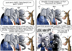HUNTER BIDEN AND GOP by Dave Whamond