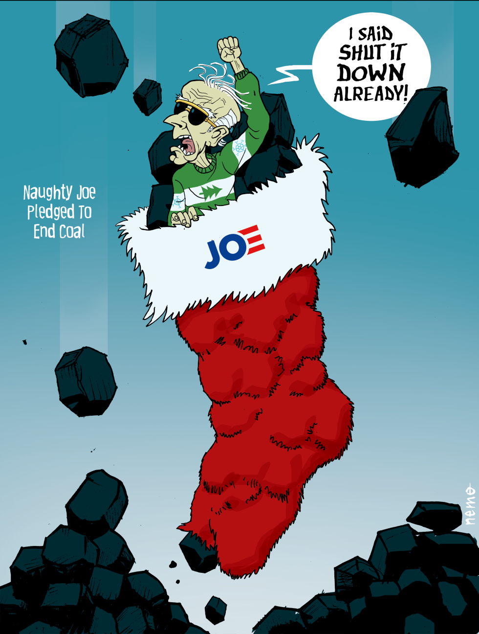 Naughty Joe's Stocking