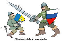 LONG-RANGE MISSILES by Arend van Dam