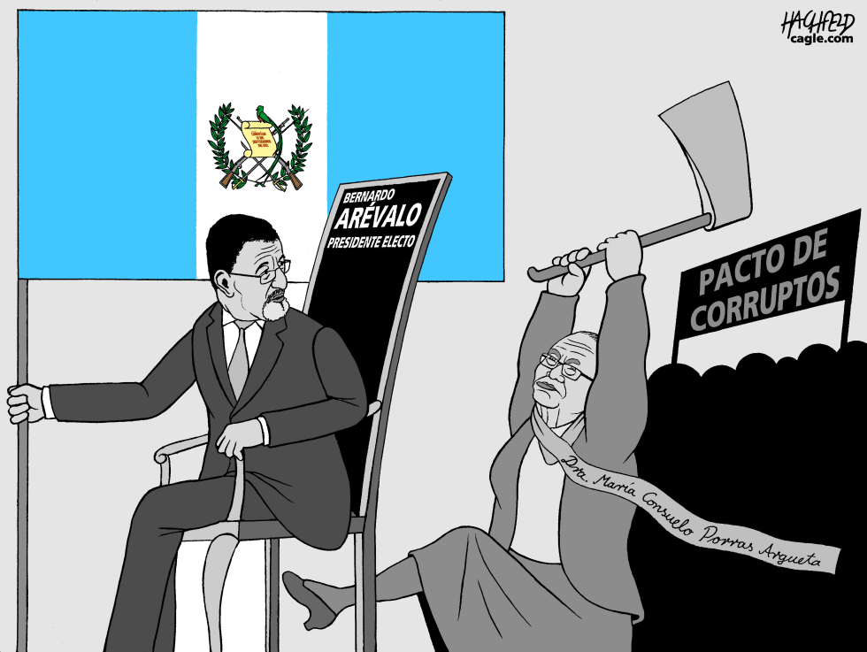 Coup attempt in Guatemala
