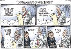 DEATH IN THREES by Joe Heller