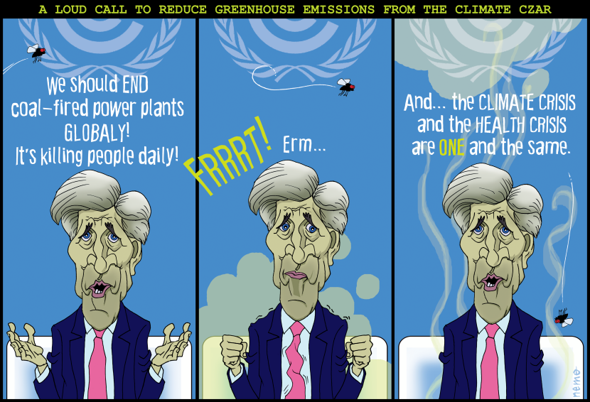 The Climate Czar's Emissions