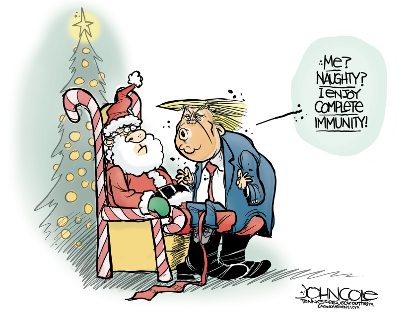 Trump's complete immunity claim