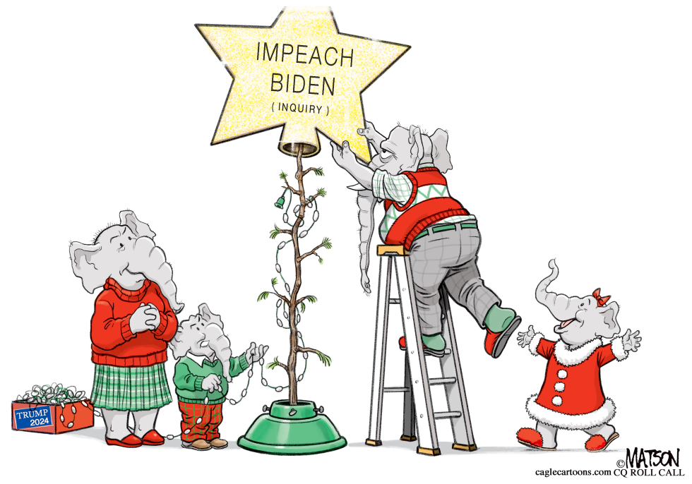 Biden Impeachment Inquiry Tree