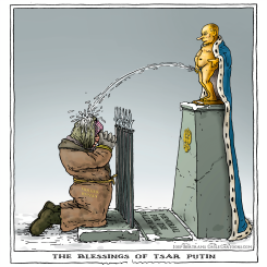 THE BLESSINGS OF TSAR PUTIN by Joep Bertrams