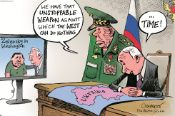 THE US SPURNS ZELENSKY by Patrick Chappatte