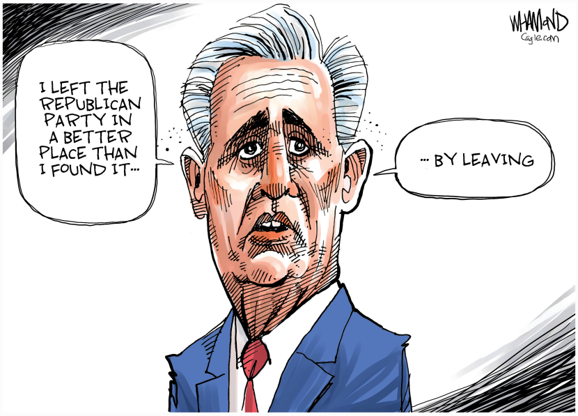 Kevin McCarthy farewell