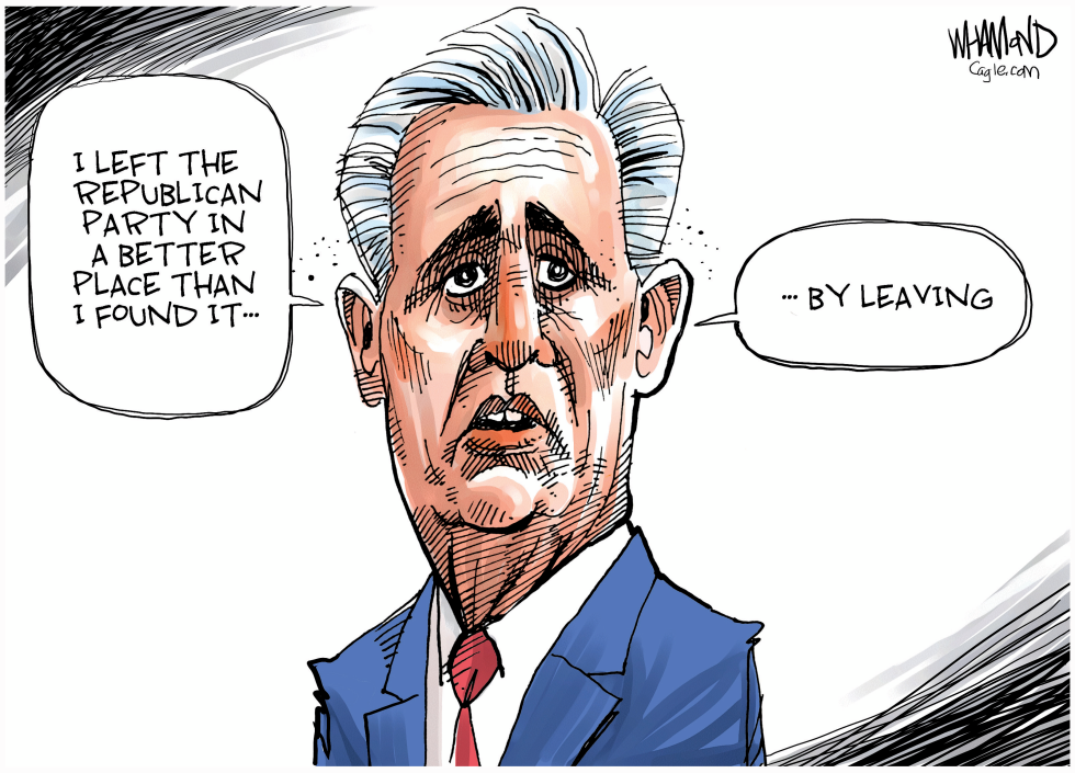 Kevin McCarthy farewell