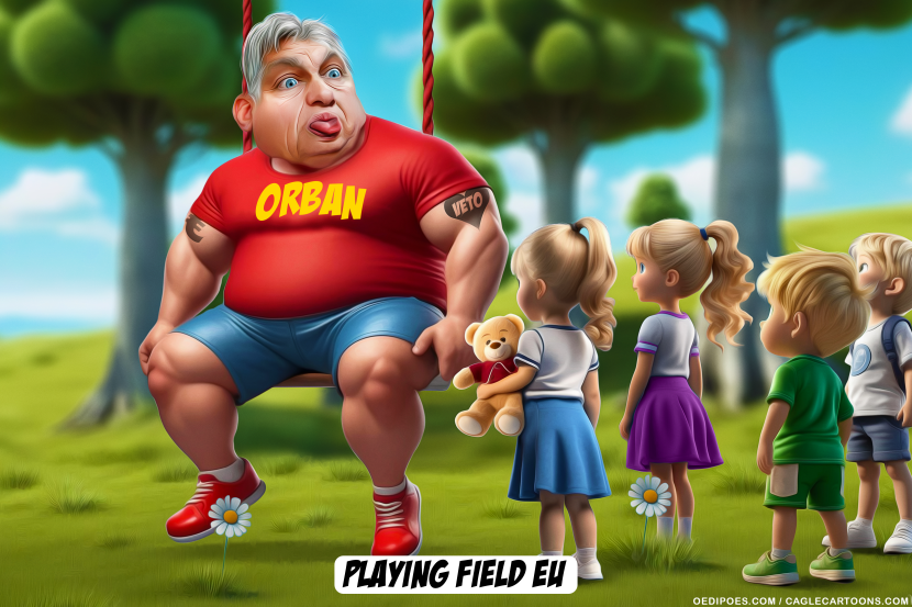 Little man Orban can bully the entire EU