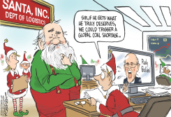 LOTS OF COAL FOR RUDY GIULIANI by Jeff Koterba