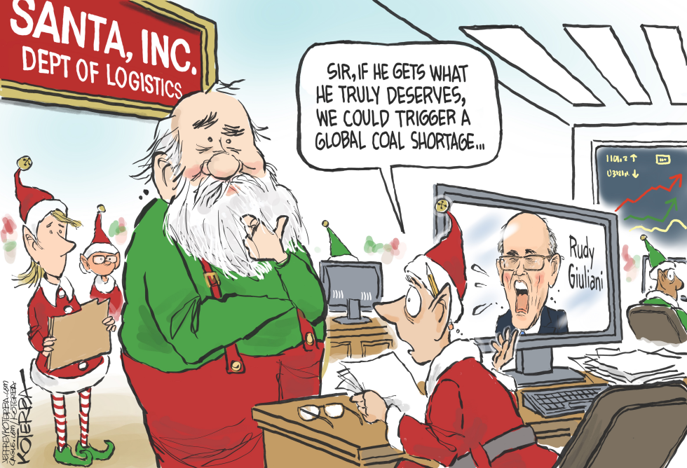 Lots of Coal for Rudy Giuliani