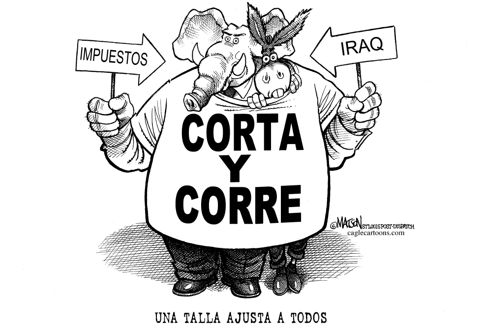  CORTA Y CORRE - UNA TALLA AJUSTA A TODOS by RJ Matson