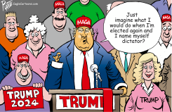 TRUMP THE DICTATOR by Bruce Plante
