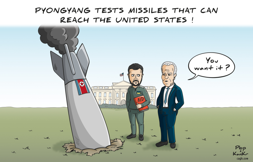 North Korea tests missiles that can reach the USA!