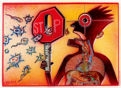 FLU SEASON by Peter Kuper