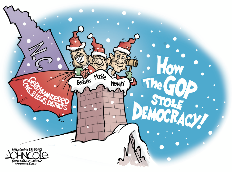 NORTH CAROLINA Democracy Grinches