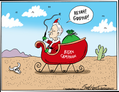 BIDEN CAMPAIGN by Bob Englehart