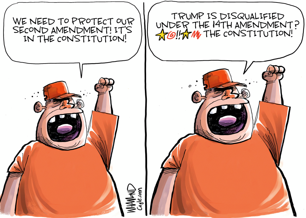 Trump disqualified under 14th Amendment