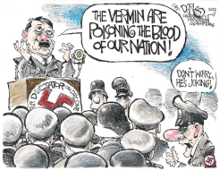 CHANNELING THE CHANCELLOR by John Darkow