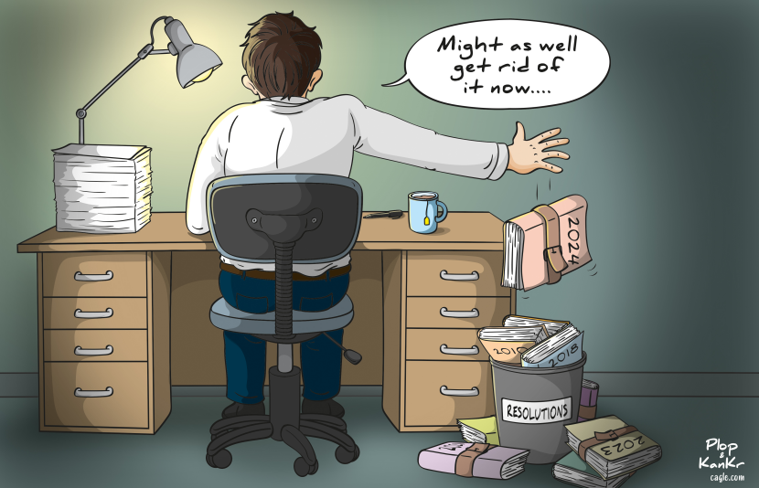 New year's resolutions