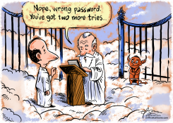 PASSWORD WOES by Guy Parsons