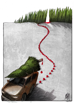 SEASONAL CRUELTY by Angel Boligan