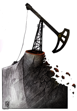 FOSSIL FUELS by Angel Boligan