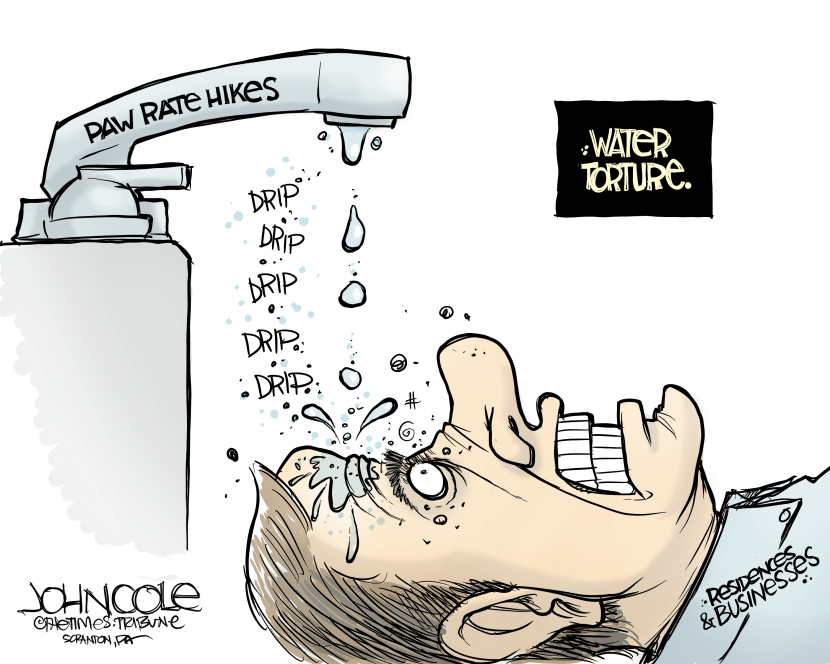PENNSYLVANIA Water rate hikes