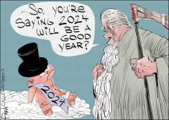 NEW YEAR OUTLOOK by Frank Hansen