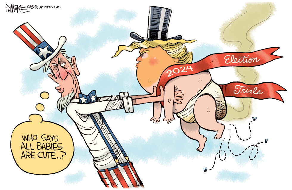 Trump New Years Baby