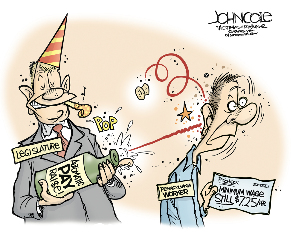 PENNSYLVANIA Legislature and minimum wage