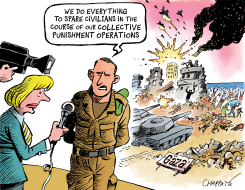 THE TSAHAL WAY by Patrick Chappatte