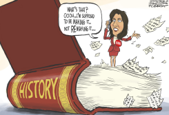 NIKKI HALEY’S GAFFE by Jeff Koterba