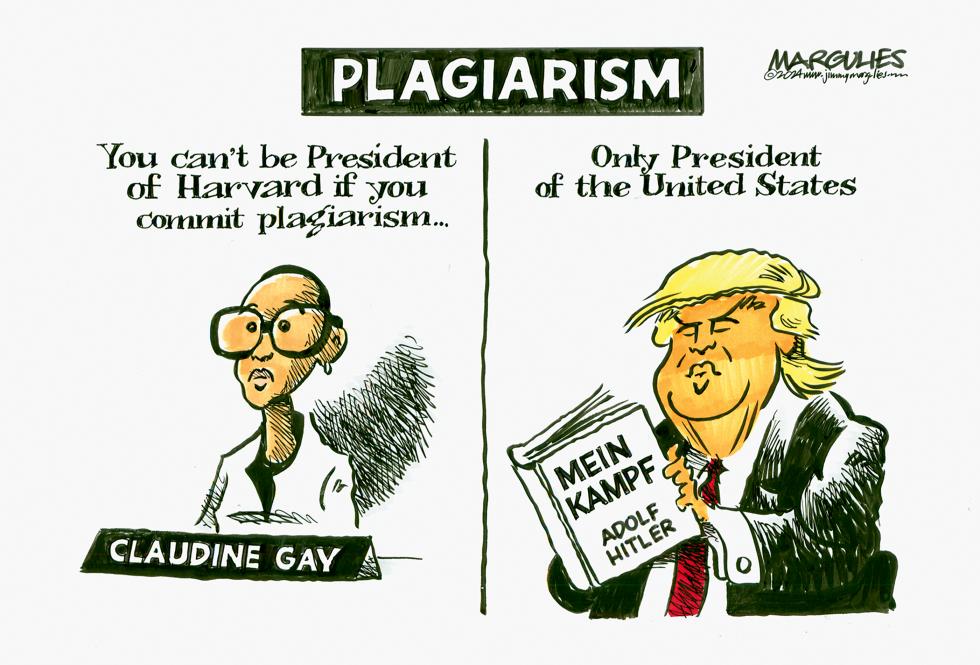 Plagiarism and Harvard President