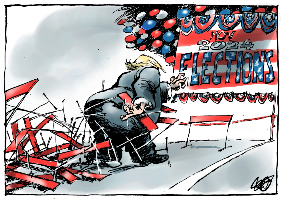 March of an undead.