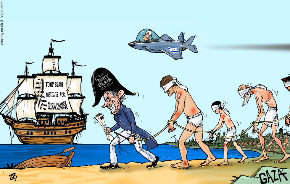 Humanitarian Tony Blair !