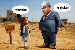 NETANYAHU IS IN NO HURRY TO RELEASE A PLAN by Bart van Leeuwen