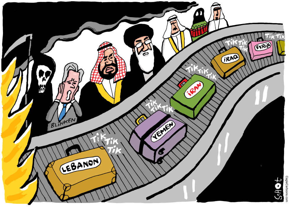 Middle-East suitcase bombs