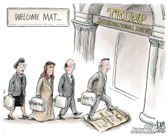FOREIGN EMOLUMENTS by Adam Zyglis