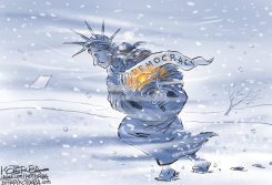 DEMOCRACY'S PLIGHT by Jeff Koterba