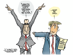 NATIONAL TRICKY DICK AND TRICKY DON by John Cole