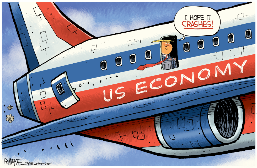 Trump Economy Plane Crash